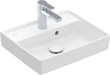Villeroy & Boch Handwaschbecken Collaro 450x370mm Rechteck Weiß Alpin TitanCeram