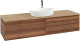 Villeroy & Boch Waschtischunterschrank Antao K25051 1600 mm Warm Walnut mit 4 Auszügen