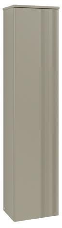 Villeroy & Boch Antao Hochschrank 414 mm grau matt mit LED und Push-Open
