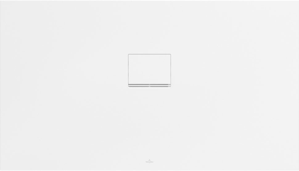 Villeroy & Boch Squaro Infinity Rechteck-Duschwanne 1400x800x40 mm Stone White UDQ1480SQI2V