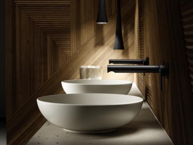 Villeroy & Boch Aufsatzwaschbecken Loop & Friends 4A4 420 mm rund Stone White CeramicPlus