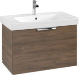 Villeroy & Boch LineUp Badezimmerset 1000 mm mit Spiegel Arizona Oak – Waschbecken, Unterschrank & Spiegel