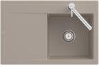 Einbauspüle Subway Style 45 334802 780x510mm Rechteck Stone CeramicPlus