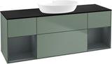Villeroy & Boch Finion Waschtischunterschrank 1600 mm Glossy White Lacquer mit Beleuchtung