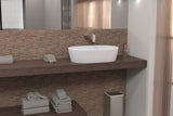 Villeroy & Boch Aufsatzwaschbecken Architectura 600x400mm Oval Weiß Alpin mit Überlauf