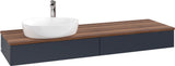 Villeroy & Boch Waschbeckenunterschrank Antao L15051 1600 mm Anthrazit Matt mit Auszugsbeleuchtung
