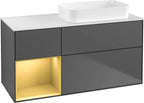 anthrazit / Mitteldichte Faserplatte (MDF) / G681H F