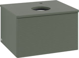 Villeroy & Boch Waschtischunterschrank Antao 600 mm Anthrazit Matt mit LED-Auszugsbeleuchtung