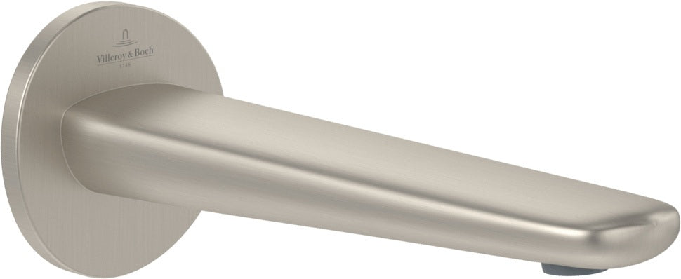 Villeroy & Boch Antao Badewannenauslauf TVT111003000 – 85 x 223 x 84 mm, Chrom, Wandmontage