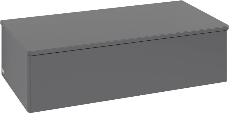 Villeroy & Boch Antao Sideboard 1000 mm mit LED-Auszugsbeleuchtung und Push-to-open in Anthracite Matt Lacquer