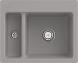 Villeroy & Boch Subway 60 XM Flat Einbauspüle 585x475 mm Graphite CeramicPlus