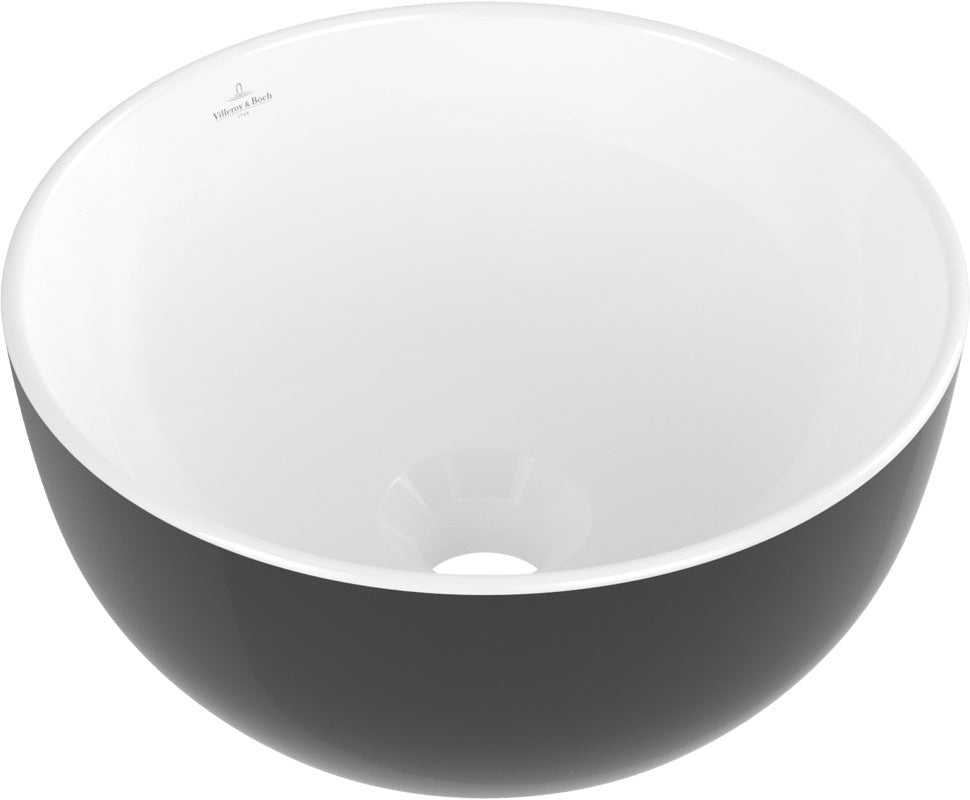 Villeroy & Boch Aufsatzwaschbecken Artis 438932 – Rund, TitanCeram, Forest, 325 mm