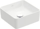 Villeroy & Boch Aufsatzwaschbecken Collaro 4A2138 380x380mm Quadrat Weiß Alpin