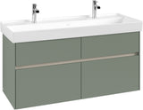 Villeroy & Boch Waschtischunterschrank Collaro C012 Glossy White 1154 mm mit 4 Auszügen