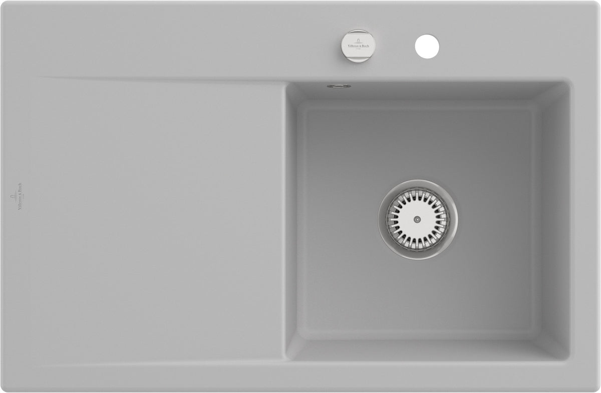 Villeroy & Boch Einbauspüle Subway Style 45 Stone White CeramicPlus 780x510 mm