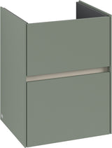 Villeroy & Boch Collaro Waschtischunterschrank C141 B0 White Oak 472 mm mit LED-Beleuchtung