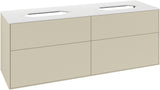 Villeroy & Boch Finion Waschtischunterschrank 1600 mm Glossy White Lacquer, 4 Auszüge, SoftClosing