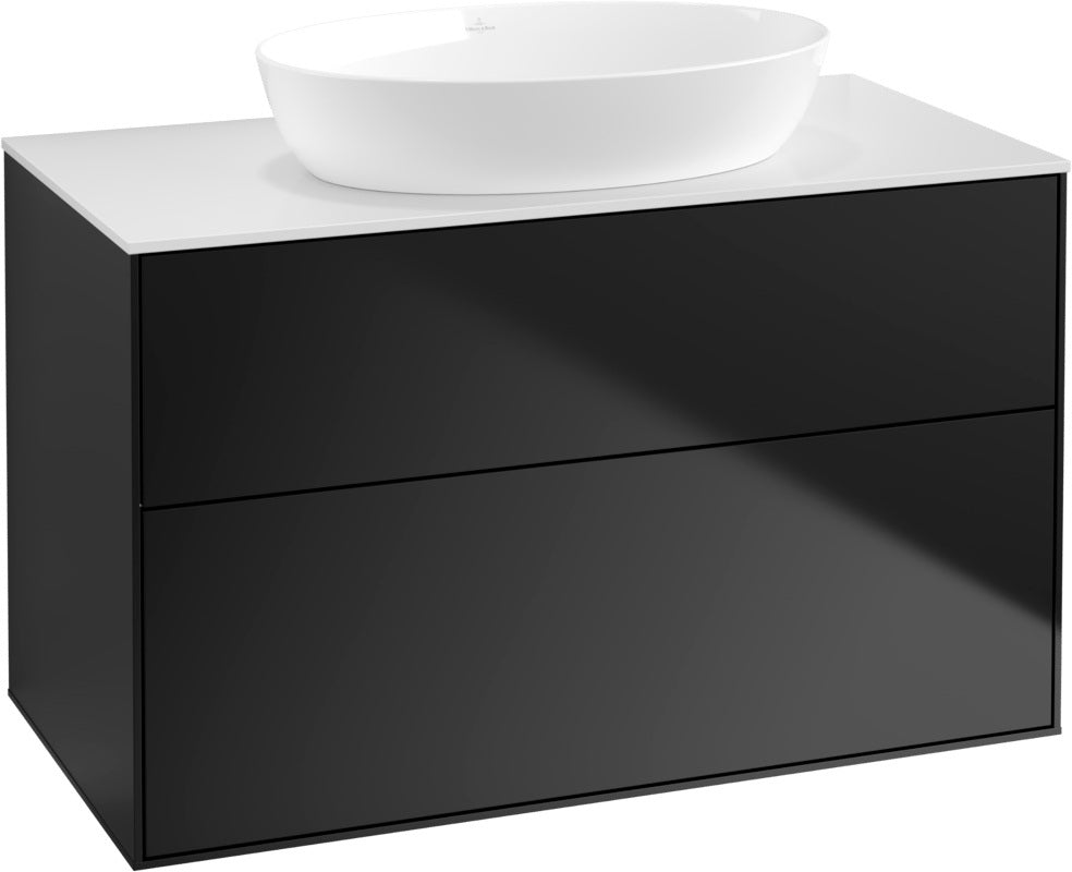 Villeroy & Boch Finion Waschtischunterschrank FA0200 1000 mm Glossy White Lacquer