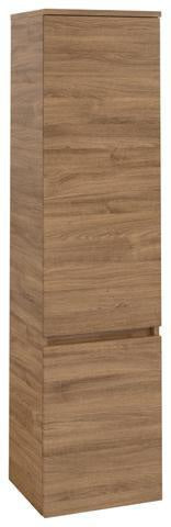 Villeroy & Boch Legato Hochschrank 400 mm Glossy White – Wandhängend, 2 Türen, Soft-Close