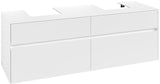 Villeroy & Boch Waschtischunterschrank Collaro C107B0 1600 mm White Matt mit LED-Beleuchtung