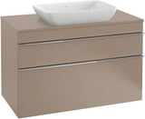 Villeroy & Boch Venticello Waschtischunterschrank 757 mm Glossy White mit 2 Auszügen