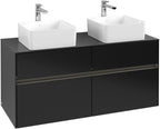 schwarz / Mitteldichte Faserplatte (MDF) / black matt