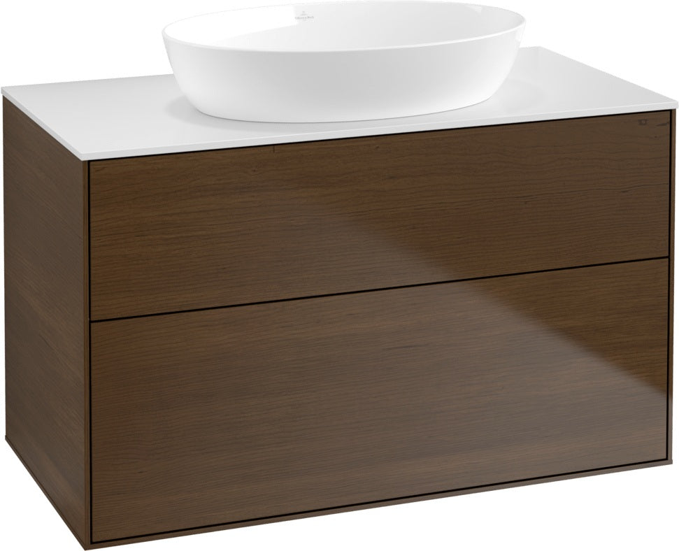 Villeroy & Boch Finion Waschtischunterschrank FA0200 1000 mm Glossy White Lacquer