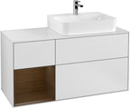 weiß / Mitteldichte Faserplatte (MDF) / G141G N 1200x603x501mm White Matt
