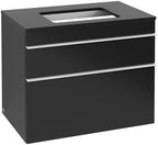 schwarz / Mitteldichte Faserplatte (MDF) / weiß