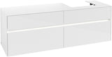 Villeroy & Boch Waschtischunterschrank Collaro C079 B0 1600 mm Glossy White mit LED-Beleuchtung