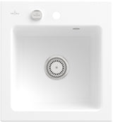 Villeroy & Boch Einbauspüle Subway 45 XS Ivory CeramicPlus 475 x 510 mm Rechteck