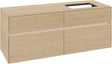 Villeroy & Boch Waschtischunterschrank Collaro C118 B0 1400 mm Nordic Oak mit LED-Beleuchtung