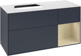 Villeroy & Boch Waschtischunterschrank Finion F401G 1200 mm Glossy White Lacquer mit Beleuchtung