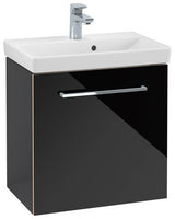 Villeroy & Boch Avento Waschtischunterschrank 530 mm Crystal Grey, 1 Tür links, mit Dämpfung