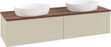 Villeroy & Boch Waschtischunterschrank Antao 1600 mm Anthrazit Matt – 2 Auszüge, SoftClosing