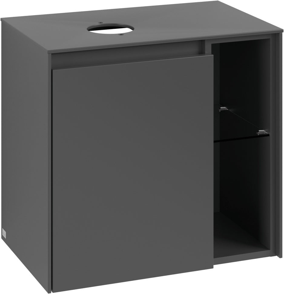 Villeroy & Boch Waschbeckenunterschrank Collaro C151 B0 600x548x380mm White Oak mit Beleuchtung