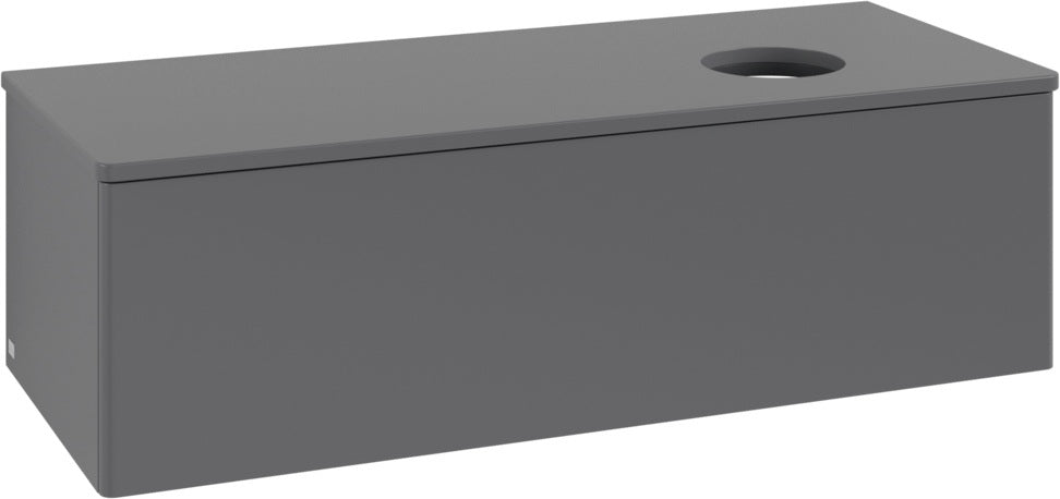 Villeroy & Boch Waschtischunterschrank Antao K34010 1200 mm Anthrazit Matt Lack