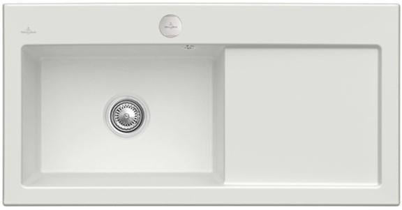 Villeroy & Boch SUBWAY 60 XL Spüle 1000x510mm Timber mit CeramicPlus, Becken links
