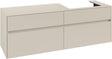 Villeroy & Boch Waschtischunterschrank Collaro C023 1600 mm Cashmere Grey mit 4 Auszügen