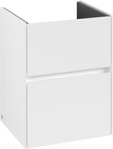 Villeroy & Boch Waschbeckenunterschrank Collaro C141 White Matt 472 mm – 2 Auszüge, SoftClosing