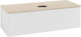 Villeroy & Boch Waschbeckenunterschrank Antao L32153 1200 mm Glossy White mit LED-Beleuchtung
