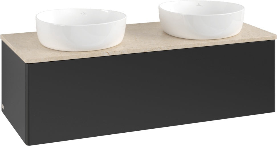 Villeroy & Boch Waschbeckenunterschrank Antao L35013 1200x360x500mm Anthracite Matt Lacquer