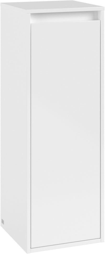Villeroy & Boch Seitenschrank Skyla C80200 – 350 mm, Soft Green, SoftClosing, Glasböden