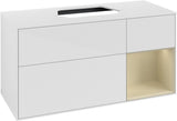 Villeroy & Boch Waschtischunterschrank Finion F421G 1200 mm Glossy White Lacquer
