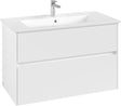 Villeroy & Boch Waschtischunterschrank Collaro White Matt 961 mm – 2 Auszüge, SoftClosing, Push-Open