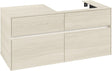 Villeroy & Boch Waschtischunterschrank Collaro C083 B0, 1200 mm, White Oak, mit Beleuchtung und SoftClosing