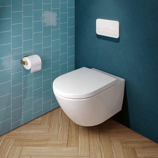 Villeroy & Boch WC-Sitz Subway 3.0 8M4261 Oval Duroplast Weiß Alpin