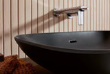 Villeroy & Boch Loop & Friends Aufsatzwaschbecken 560x380 mm Rechteck mit Überlauf S5 Ebony CeramicPlus