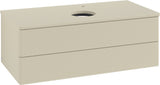Villeroy & Boch Waschtischunterschrank Antao L20150 1000 mm Anthrazit Matt Lack mit Beleuchtung
