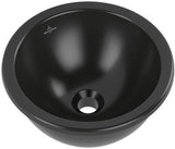 Villeroy & Boch Loop & Friends Unterbauwaschtisch 330 mm TitanCeram Ebony CeramicPlus